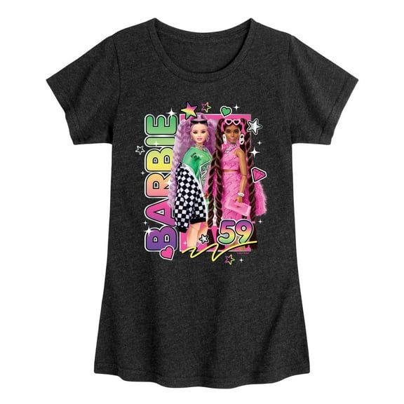Barbie - Barbie Y2K - Girls Fitted Short Sleeve Graphic T-Shirt