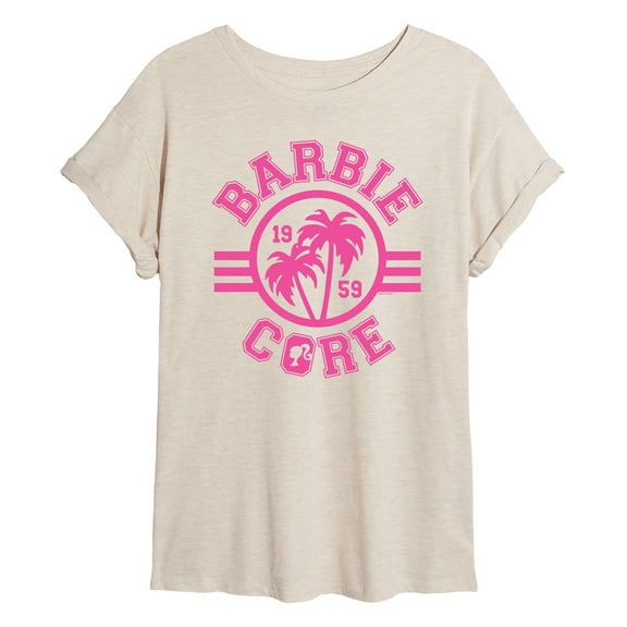 Barbie - Barbiecore Collegiate - Women's Oversized T-Shirt