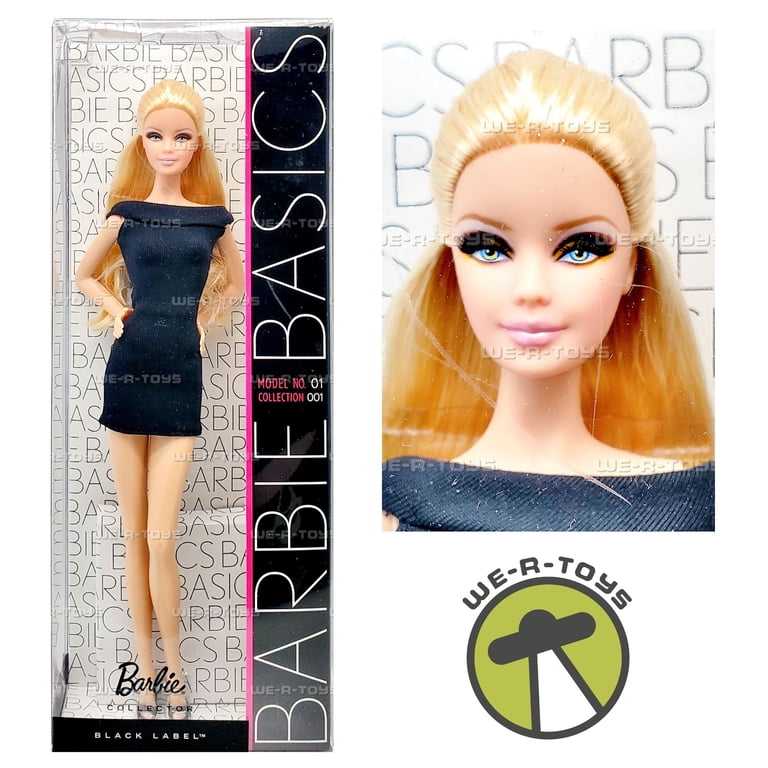 Barbie Basics Doll Black Label Collection, Little Black Dress, 2009