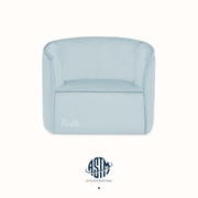 Barbie Be Bold Be You Kid's Sofa by Evolur in Light Blue