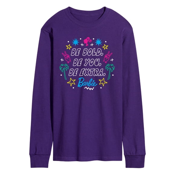 Barbie - Be Bold You Extra - Men's Long Sleeve Graphic T-Shirt