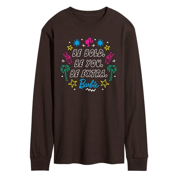 Barbie - Be Bold You Extra - Men's Long Sleeve Graphic T-Shirt