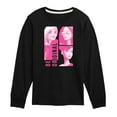 thumbnail image 1 of Barbie - Be Original Squares - Toddler And Youth Long Sleeve Graphic T-Shirt, 1 of 5