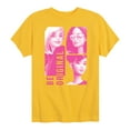 thumbnail image 1 of Barbie - Be Original Squares - Toddler And Youth Short Sleeve Graphic T-Shirt, 1 of 5