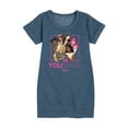 thumbnail image 1 of Barbie - BeYOUtiful - All Girls Are Beautiful - Toddler And Youth Girls Fleece Dress, 1 of 4