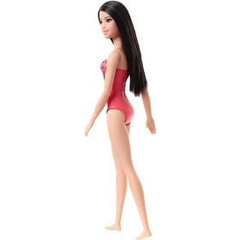 その他 Bathing suit Barbie Amazon.com: Barbie - Beach Doll - Blue Bathing Suit (HDC51