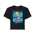 thumbnail image 1 of Barbie - Beach - Juniors Cropped Graphic T-Shirt, 1 of 4