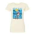 thumbnail image 1 of Barbie - Beach - Juniors Fitted Graphic T-Shirt, 1 of 4