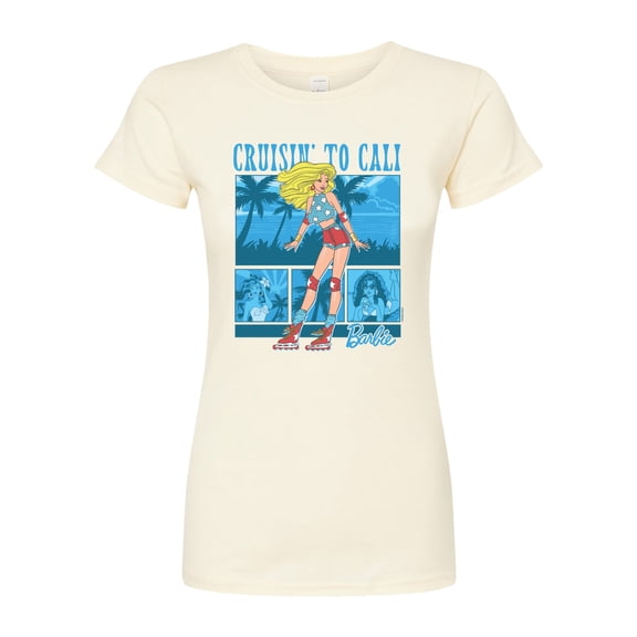 Barbie - Beach - Juniors Fitted Graphic T-Shirt