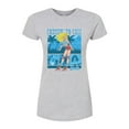 thumbnail image 1 of Barbie - Beach - Juniors Fitted Graphic T-Shirt, 1 of 4