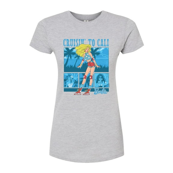 Barbie - Beach - Juniors Fitted Graphic T-Shirt