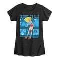 thumbnail image 1 of Barbie - Beach - Toddler And Youth Girls Fitted Short Sleeve Graphic T-Shirt, 1 of 4
