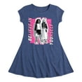 thumbnail image 1 of Barbie - Believe In Yourself - Toddler And Youth Girls Fit And Flare Dress, 1 of 1