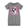 thumbnail image 1 of Barbie - Believe In Yourself - Toddler And Youth Girls Fleece Dress, 1 of 5
