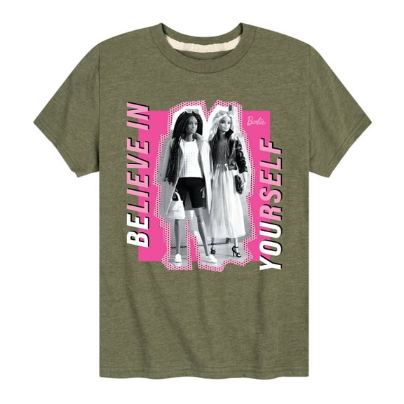 Barbie - Believe In Yourself - Toddler And Youth Short Sleeve Graphic T-Shirt