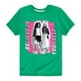 thumbnail image 1 of Barbie - Believe In Yourself - Toddler And Youth Short Sleeve Graphic T-Shirt, 1 of 5