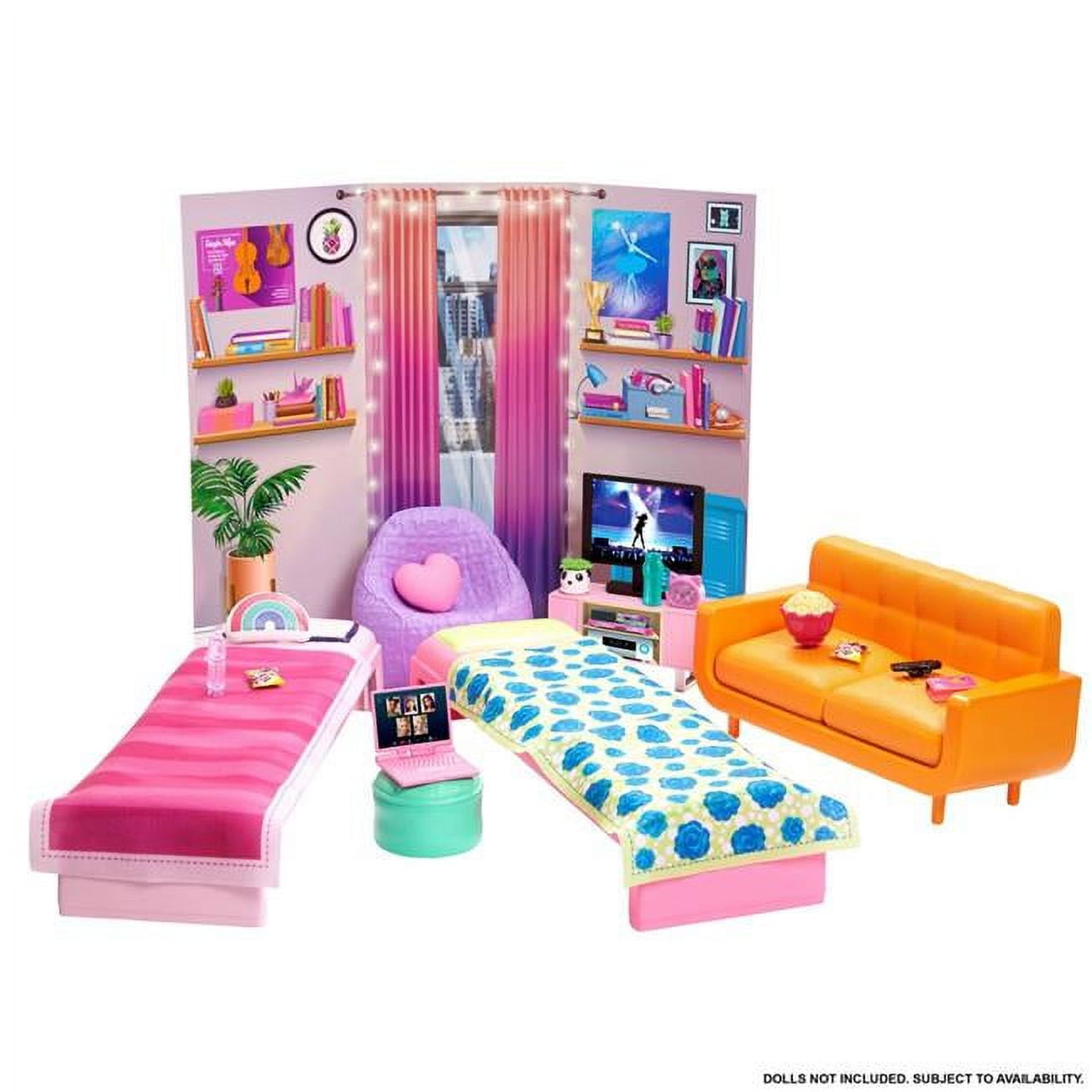 Barbie Big City Dreams Colorful Dorm Room Playset