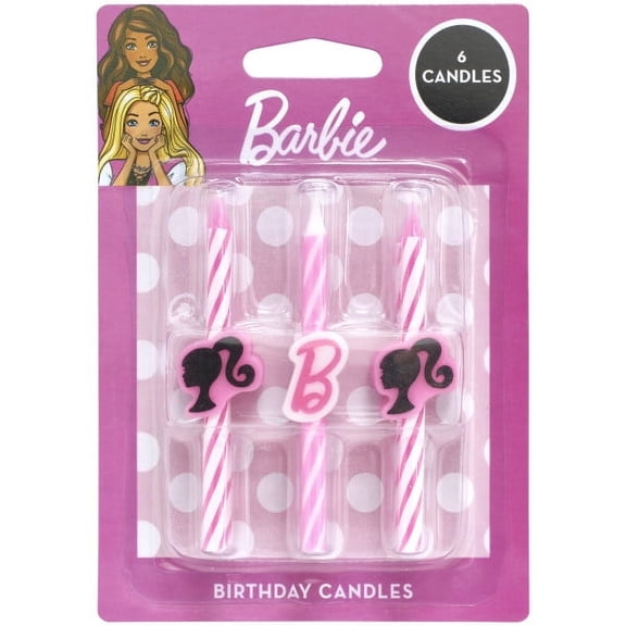 Barbie Birthday Candles
