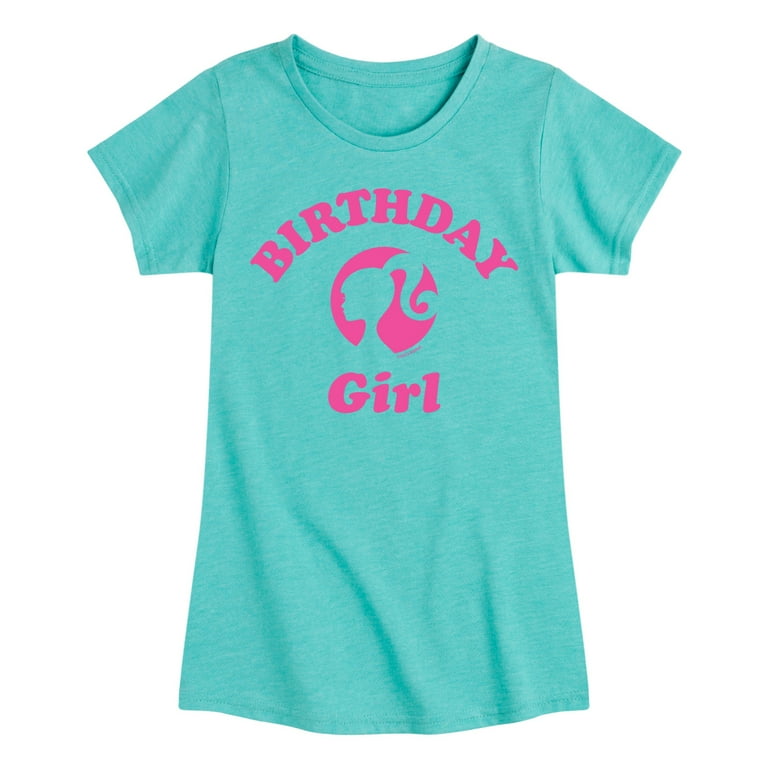 Barbie Birthday Girl Toddler And Youth Girls Short Sleeve
