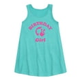 thumbnail image 1 of Barbie - Birthday Girl - Toddler and Youth Girls A-line Dress, 1 of 4