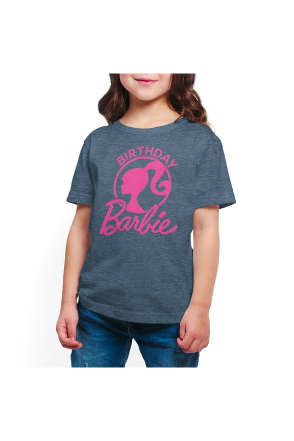 - Birthday - Toddler And Youth Girls Short Sleeve Graphic T-Shirt