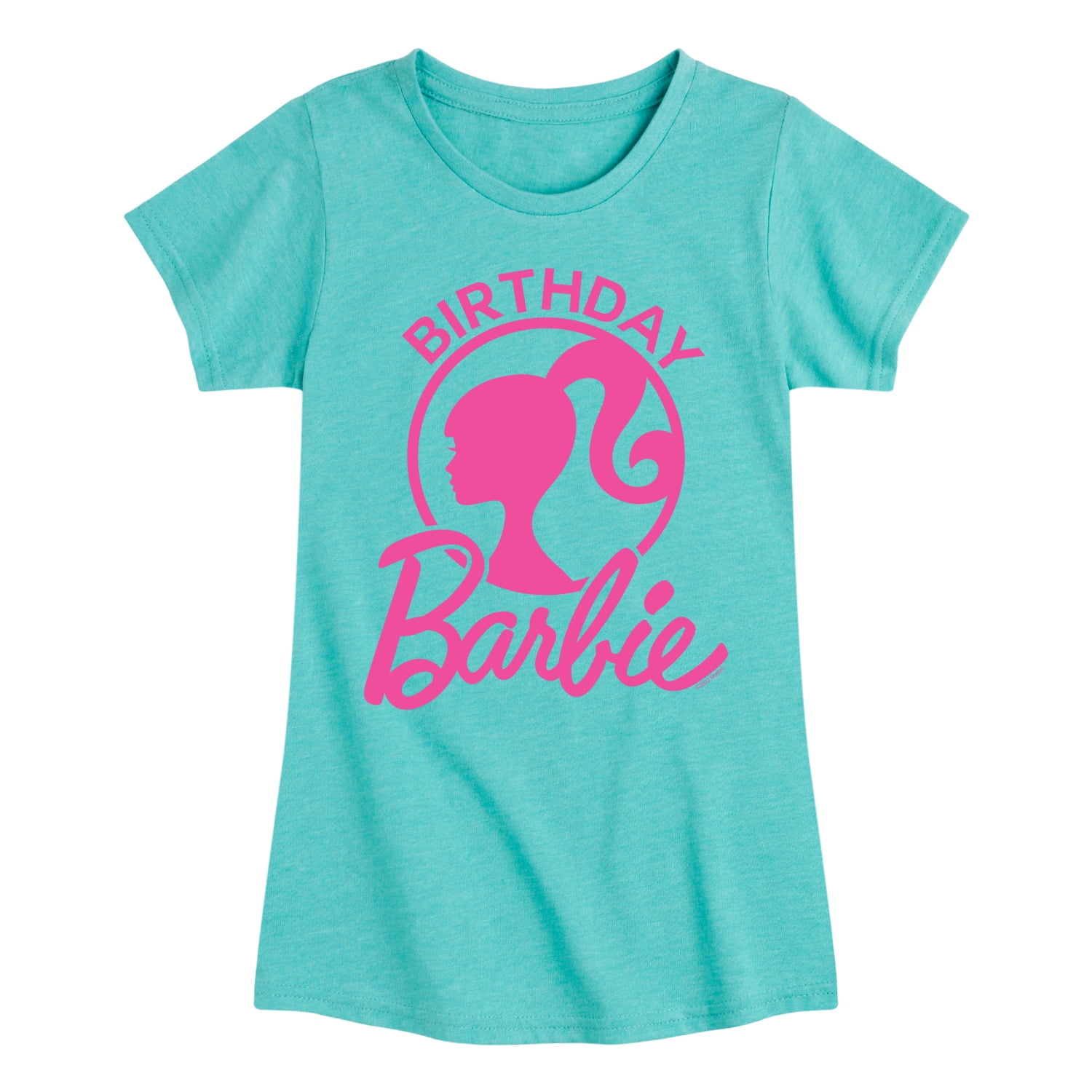 Barbie Birthday Toddler And Youth Girls Short Sleeve Graphic TShirt