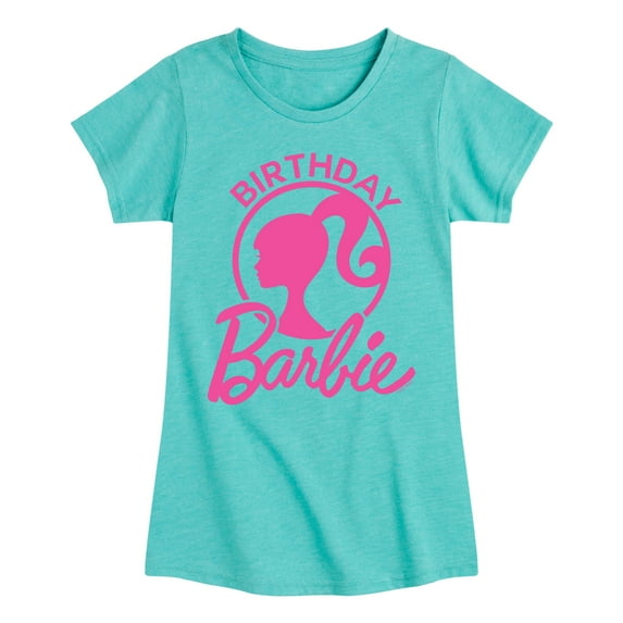 Barbie - Birthday - Toddler And Youth Girls Short Sleeve Graphic T-Shirt