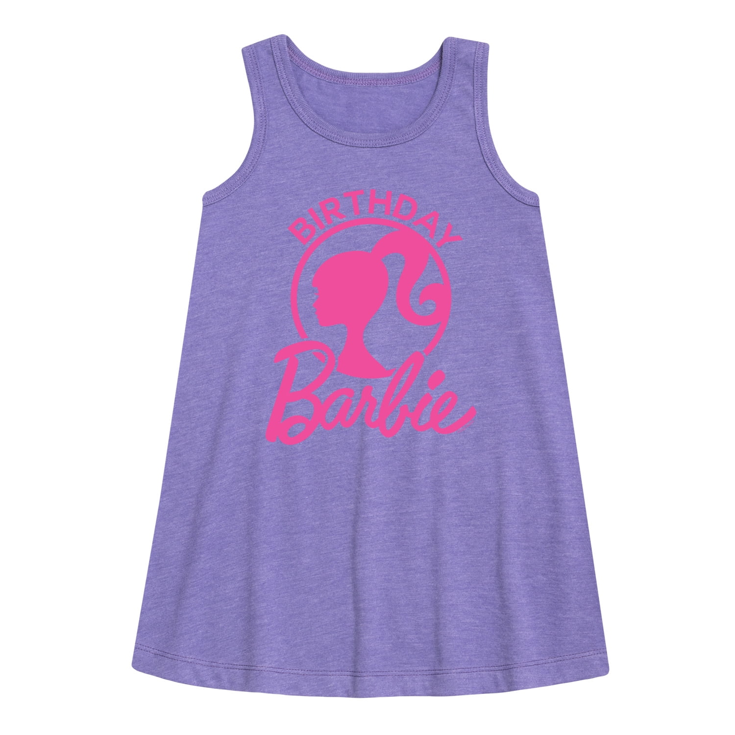 Barbie - Birthday - Toddler and Youth Girls A-line Dress - Walmart.com