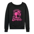 thumbnail image 1 of Barbie - Birthday - Women's Lightweight French Terry Long Sleeve Shirt, 1 of 5