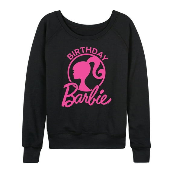 Barbie - Birthday - Women's Lightweight French Terry Long Sleeve Shirt