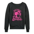 thumbnail image 1 of Barbie - Birthday - Women's Lightweight French Terry Long Sleeve Shirt, 1 of 5