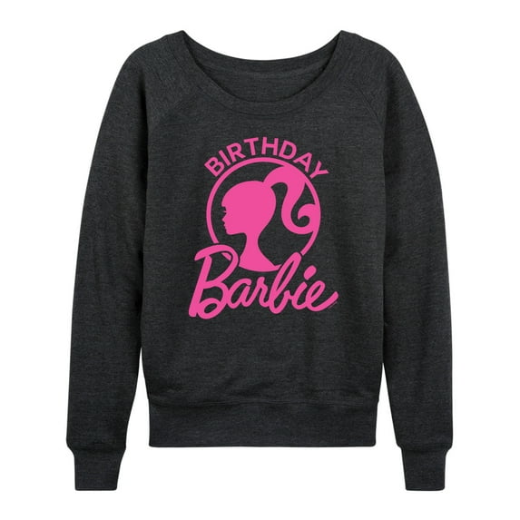 Barbie - Birthday - Women's Lightweight French Terry Long Sleeve Shirt