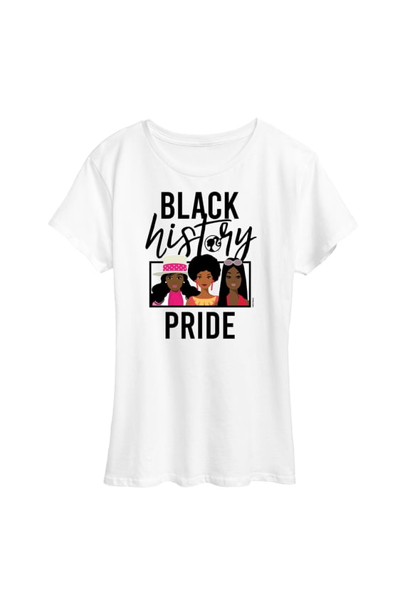 - Black History Pride - Women's Short Sleeve Graphic T-Shirt