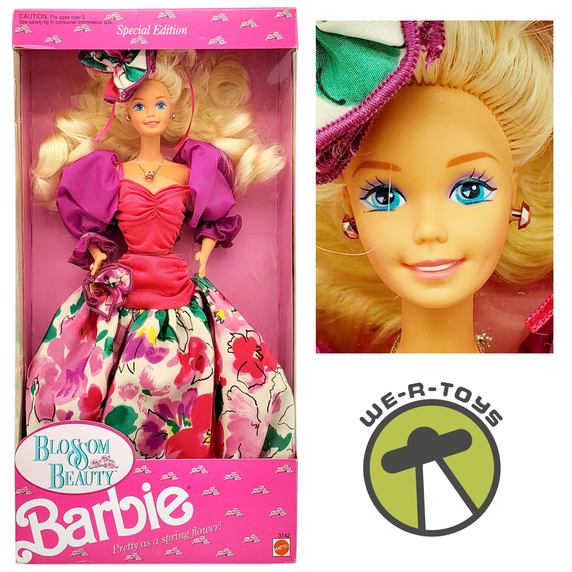 Barbie Mattel Fashion Brights Collection - Édition Limitée Toys'R'Us 1992, Poupée Neuve Collector