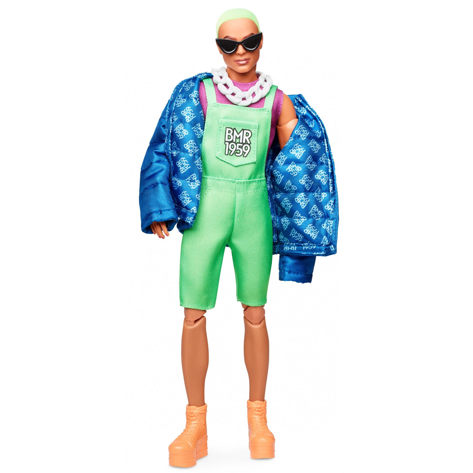 Barbie Bmr1959 Doll - Neon Overalls & Puffer Jacket - image 1 of 7