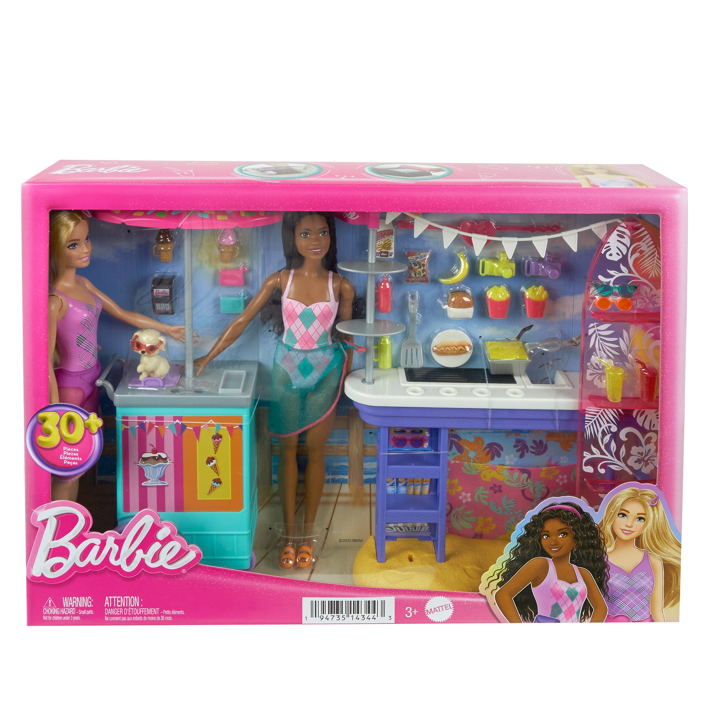 Barbie Boardwalk Playset - Walmart.com