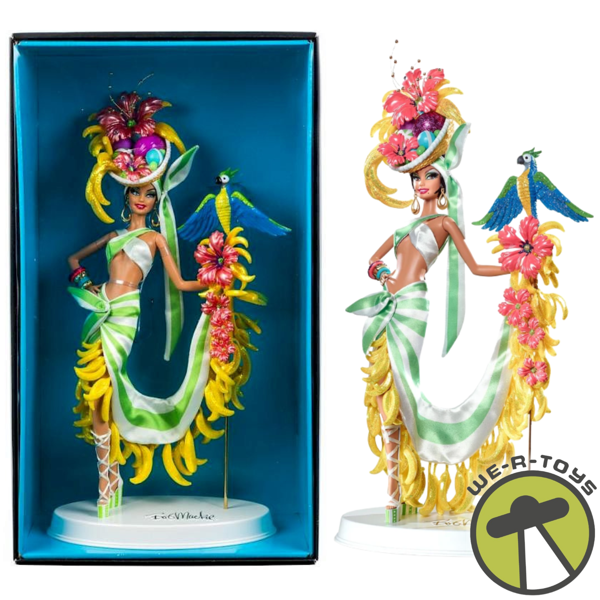 Barbie Bob Mackie Brazilian Banana Bonanza Doll, 12 in, 5 lb