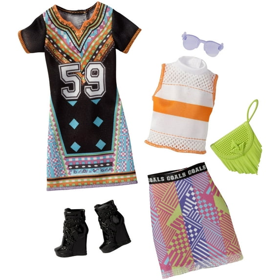 Barbie Boho and Sport Athletic Trendy Fashion 2-Pack #7