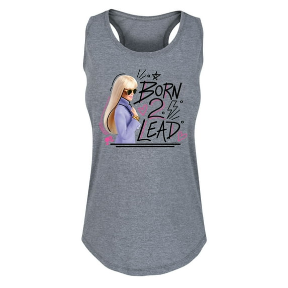 Barbie - Born 2 Lead - Women's Racerback Tank Top
