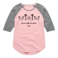 thumbnail image 1 of Barbie - Brave, Bold, and Fearless - Butterflies - Toddler And Youth Girls Raglan Graphic T-Shirt, 1 of 4