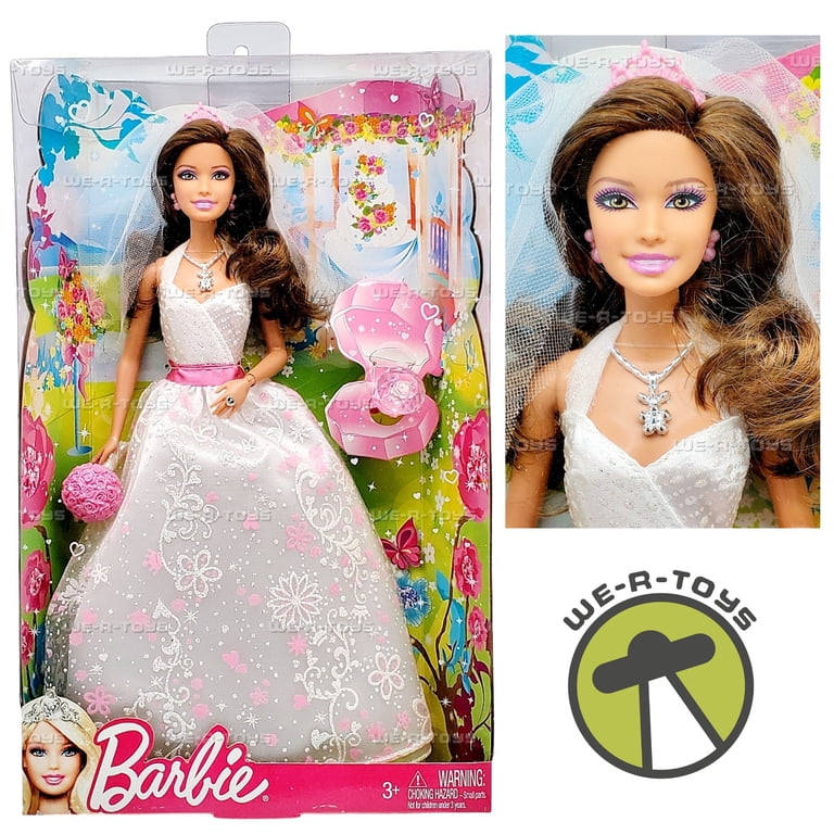 Barbie Bride Teresa Doll Mattel X1171 - Walmart.com