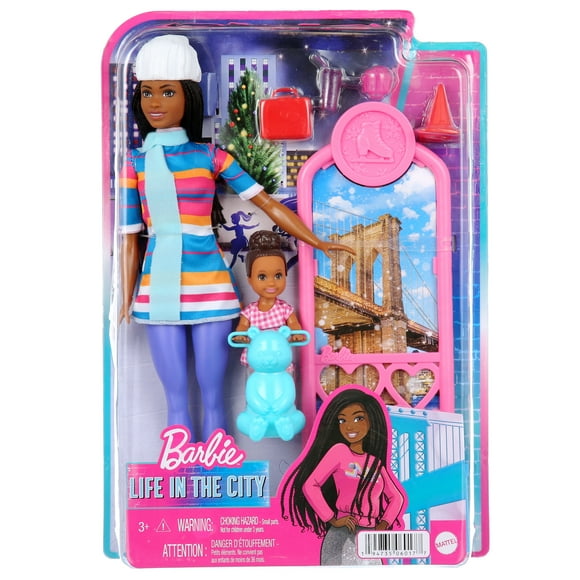 Barbie Brooklyn Roberts Ice Skating Playset
