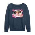 thumbnail image 1 of Barbie - Brunch Barbie - Celebrate Kindness - Women's Lightweight French Terry Long Sleeve Shirt, 1 of 4