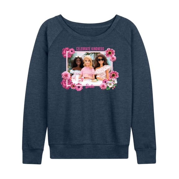 Barbie - Brunch Barbie - Celebrate Kindness - Women's Lightweight French Terry Long Sleeve Shirt