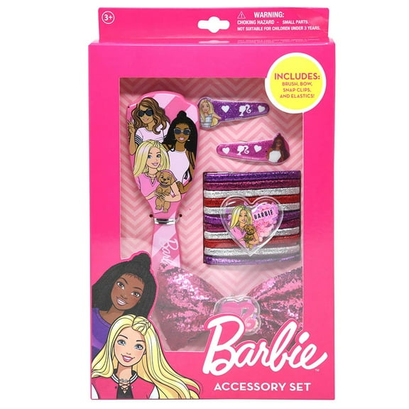 Barbie Brush & Hair Accessories in Box