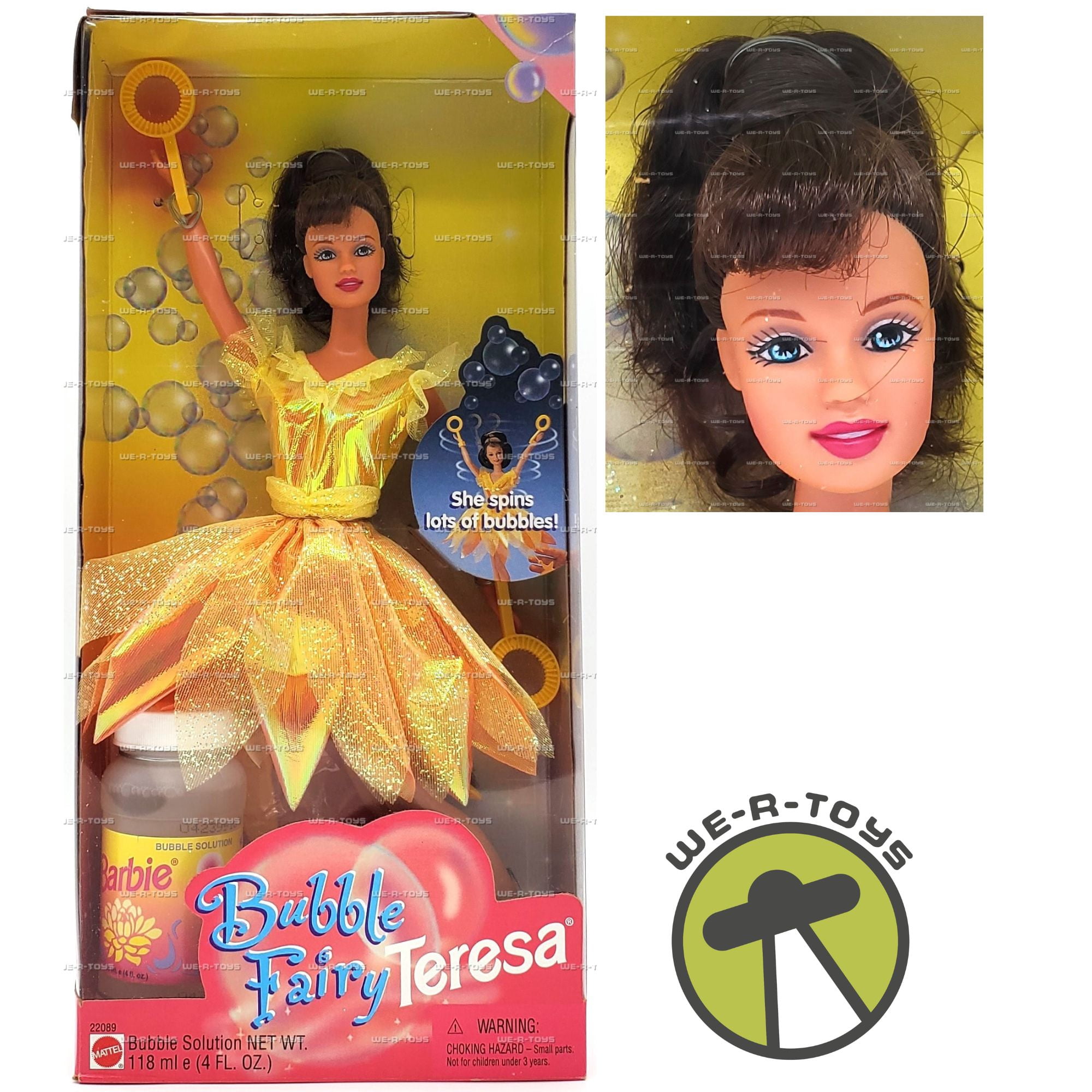 Barbie Bubble Fairy Teresa Doll Mattel 1998 #22089