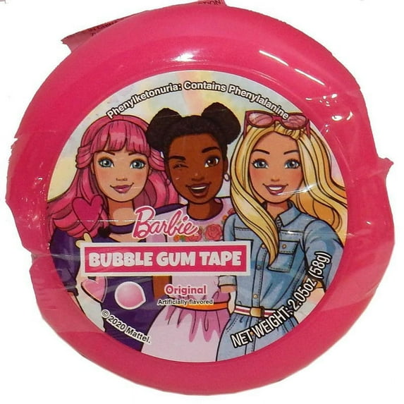 Barbie Original Bubble Gum Tape 2.05 oz