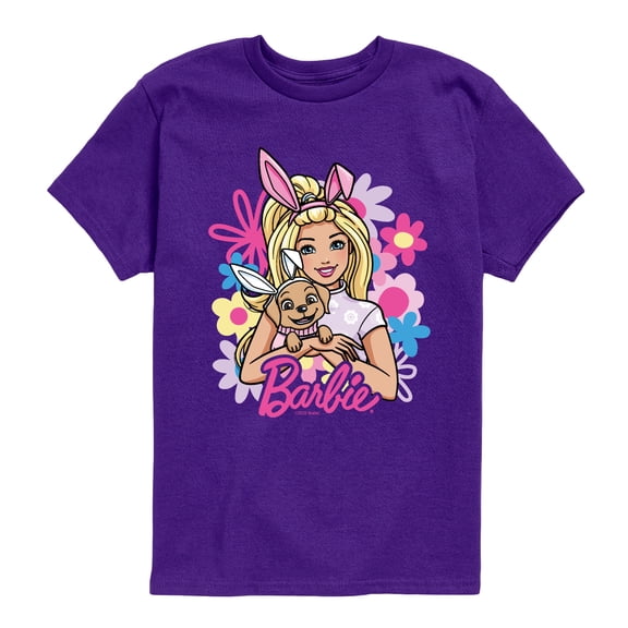 Barbie - Bunny Ears - Youth Boys Short Sleeve Graphic T-Shirt