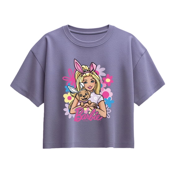Barbie - Bunny Ears - Youth Girls Boxy T-Shirt