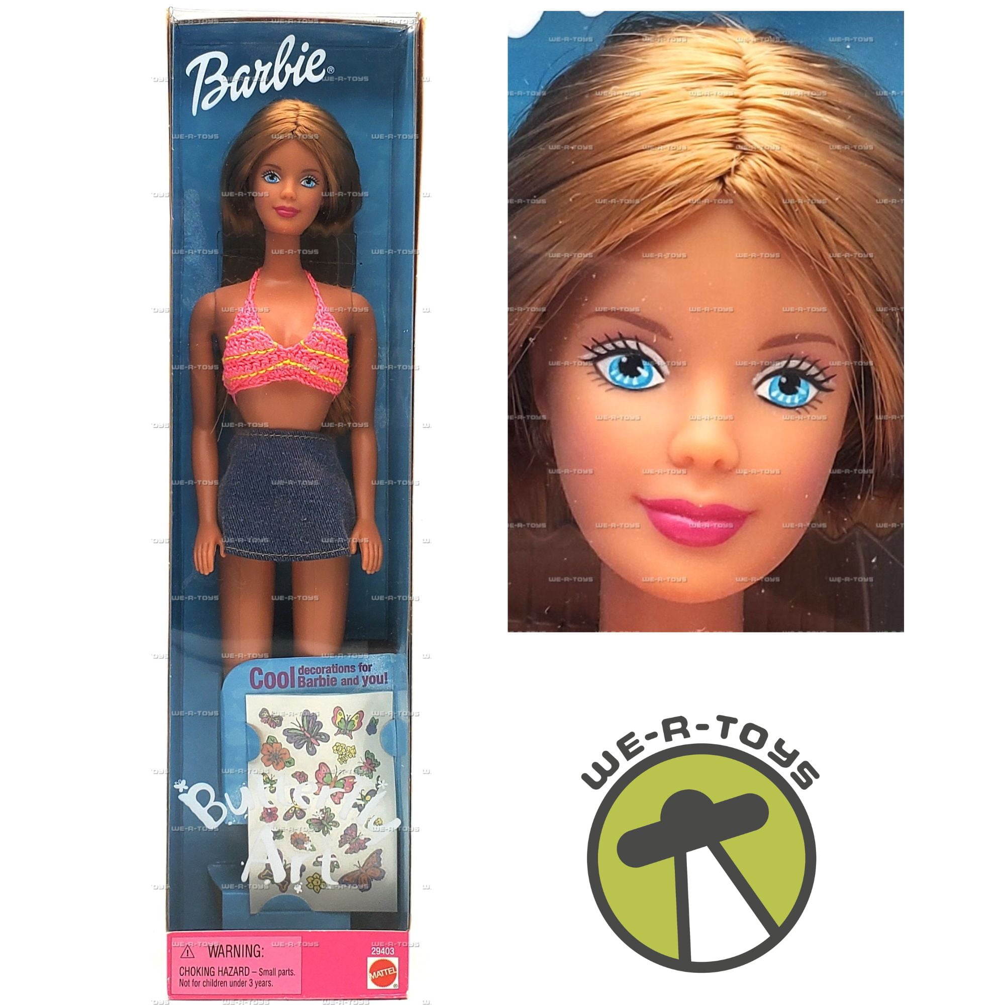 Barbie Butterfly Art Doll Mattel 1998 No. 29403